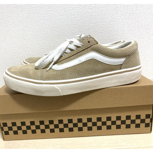 VANS(ヴァンズ)のVANS OLD SKOOL DX  オールスエード ベージュ メンズの靴/シューズ(スニーカー)の商品写真