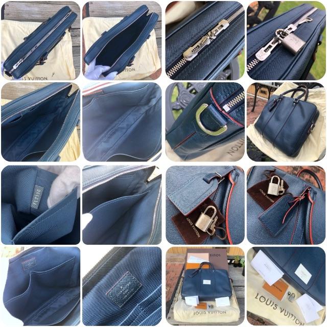 LOUIS VUITTON(ルイヴィトン)の【売切れ.入荷待】希少色　ツートン　LOUIS VUITTON 極美　ＰDV メンズのバッグ(ビジネスバッグ)の商品写真