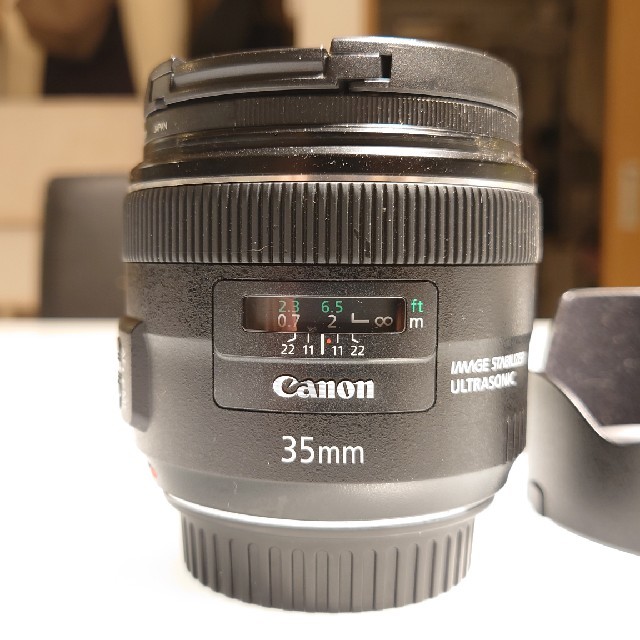 キャノン Canon EF35mm F2 IS USM 単焦点レンズ　美品