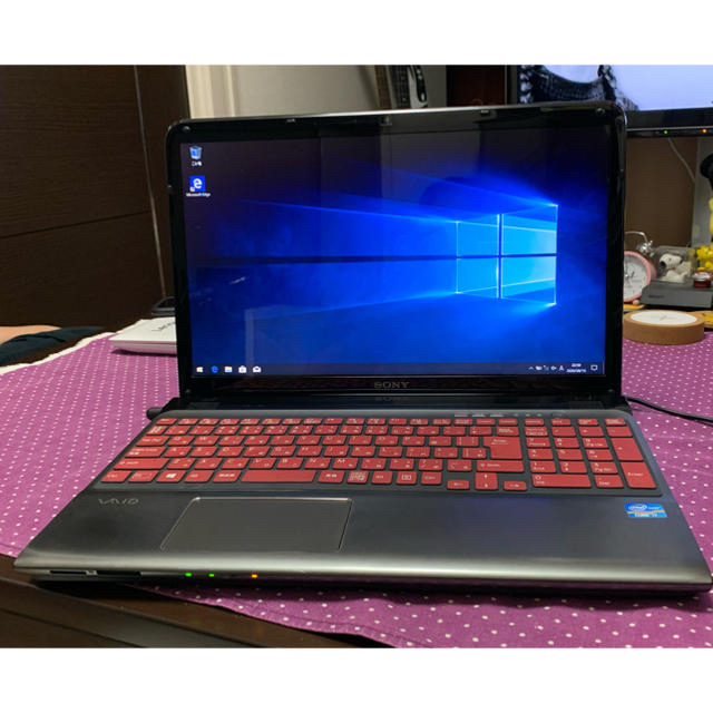 SONY(ソニー)のVAIO Eシリーズ SVE15129CJS Win10アップグレード済み スマホ/家電/カメラのPC/タブレット(ノートPC)の商品写真