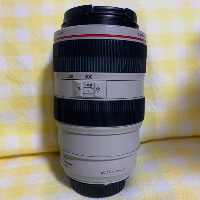 値下げ！Canon EF70-300mm F4-5.6L IS USM 白レンズ