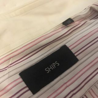 シップス(SHIPS)のSHIPS チェックワイシャツ(ピンク)(シャツ)