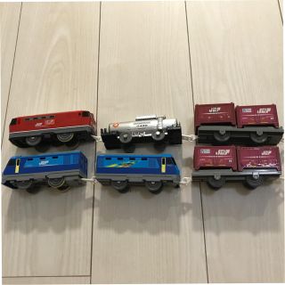 タカラトミー(Takara Tomy)のプラレール　レッドサンダー　ブルーサンダー　セット(電車のおもちゃ/車)