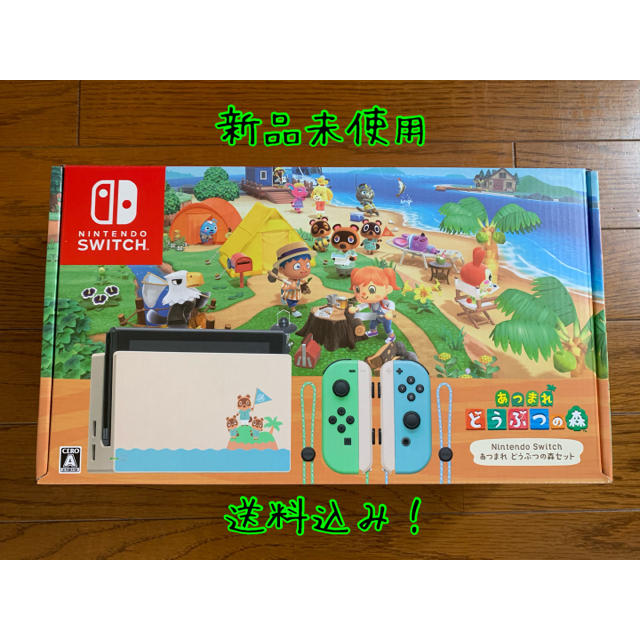 新品未使用　ニンテンドー　switch　本体　どうぶつの森セット