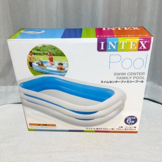 【新品】INTEX スイムセンターファミリープール(マリン/スイミング)