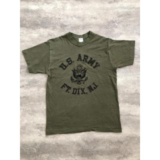 サンタモニカ(Santa Monica)の古着屋購入★カーキのＴシャツARMY(Tシャツ(半袖/袖なし))