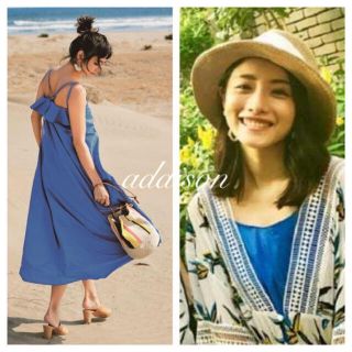石原さとみ着用♡MOUSSY WAIST LOOP ガウン♡マウジー花柄ガウン