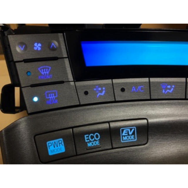 ZVW30 プリウス 後期 エアコンパネル シフトパネル LED打ち替え済み-