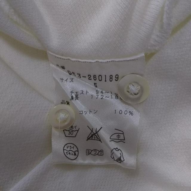 PEARLY GATES(パーリーゲイツ)のパーリーゲイツ 半袖ポロシャツ サイズ5 XL メンズのトップス(ポロシャツ)の商品写真