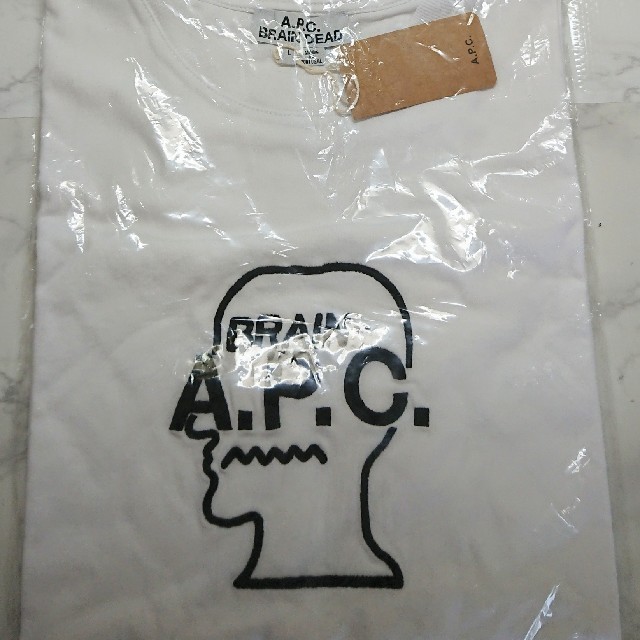 A.P.C.×Brain Dead コラボTシャツLホワイトAPC×BrainDead