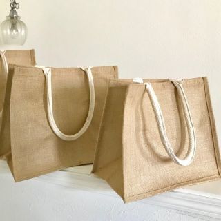 ムジルシリョウヒン(MUJI (無印良品))の無印良品 ジュートマイバック 2点セット(トートバッグ)