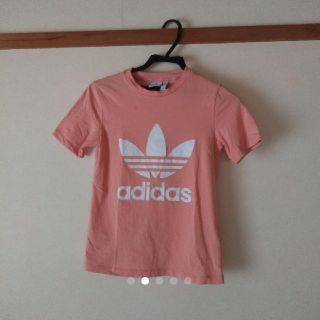 オリジナル(Original)のadidas Originals　アディダスオリジナルス　ロゴTシャツ　ピンク(Tシャツ/カットソー(半袖/袖なし))