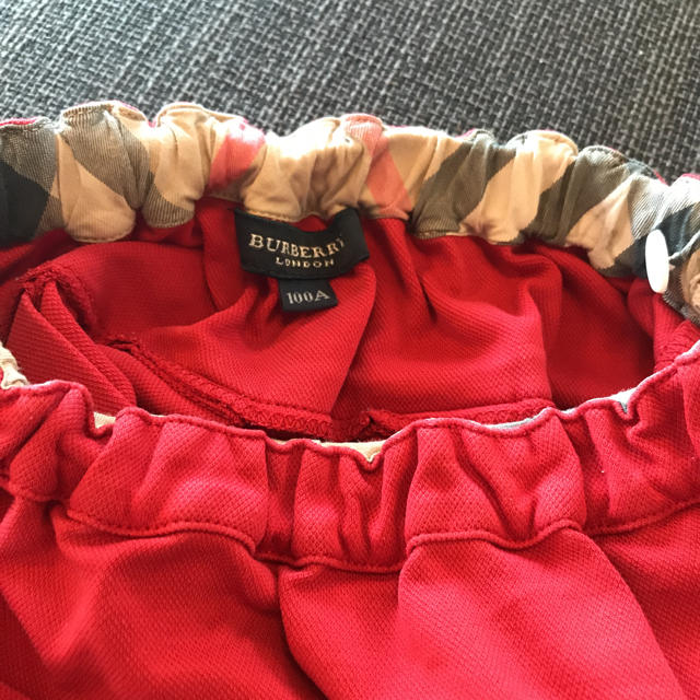 BURBERRY(バーバリー)のバーバリー チェック  スカート 100A 100cm キッズ/ベビー/マタニティのキッズ服女の子用(90cm~)(スカート)の商品写真