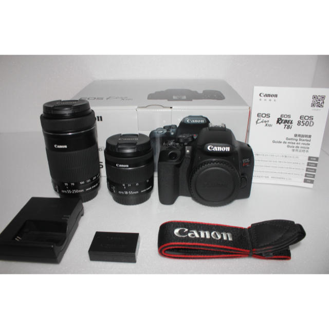 オープニングセール】 Canon - 新品級☆canon kiss x10i☆標準＆望遠