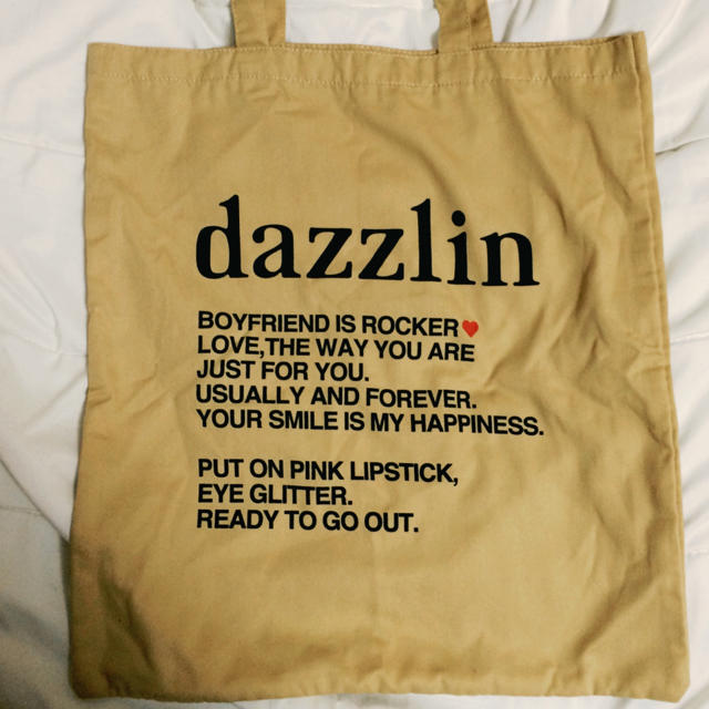 dazzlin(ダズリン)のダズリンのビッグトートバッグ レディースのバッグ(トートバッグ)の商品写真
