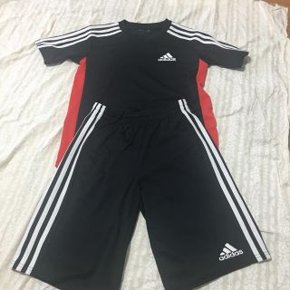 アディダス(adidas)のアディダス男子　上下セット(Tシャツ/カットソー)