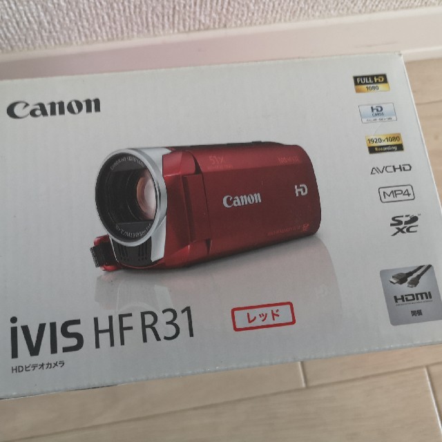 Canon(キヤノン)のCanon ivls HF R31 HDビデオカメラ 極美品 スマホ/家電/カメラのカメラ(ビデオカメラ)の商品写真