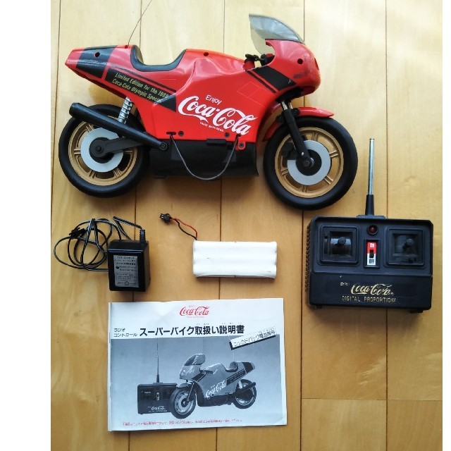 コカ・コーラ(コカコーラ)のコカ・コーラ　ラジコンバイク エンタメ/ホビーの美術品/アンティーク(彫刻/オブジェ)の商品写真
