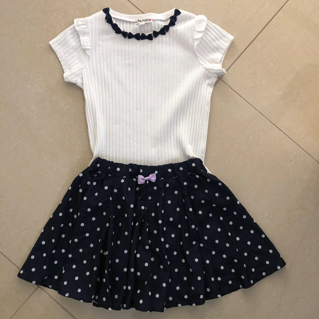 anyFAM(エニィファム)のanyFAM  エニファム ガールズスカート 120cm キッズ/ベビー/マタニティのキッズ服女の子用(90cm~)(スカート)の商品写真