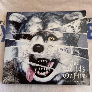 マンウィズアミッション(MAN WITH A MISSION)のThe World's On Fire（初回生産限定盤）(ポップス/ロック(邦楽))