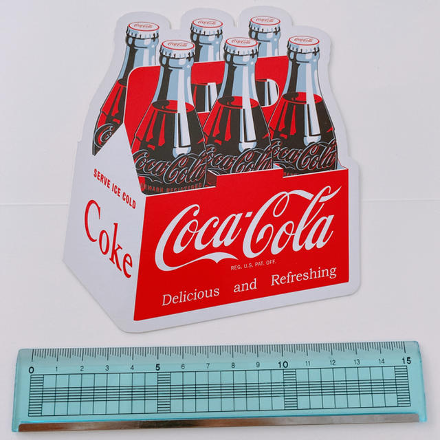 Coca Cola ポストカード エンタメ/ホビーのコレクション(使用済み切手/官製はがき)の商品写真