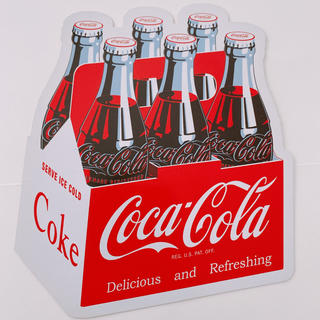 Coca Cola ポストカード(使用済み切手/官製はがき)