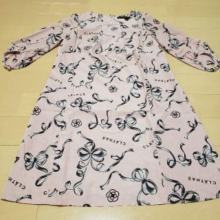 クレイサス(CLATHAS)のnao様★新品★クレイサス★CLATHAS★カメリアリボン★ワンピース(ひざ丈ワンピース)