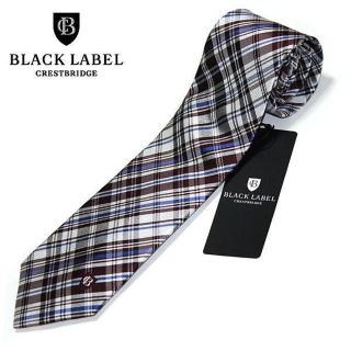 ブラックレーベルクレストブリッジ(BLACK LABEL CRESTBRIDGE)の新品 ブラックレーベル クレストブリッジ チェック柄 ネクタイ 132-18(ネクタイ)