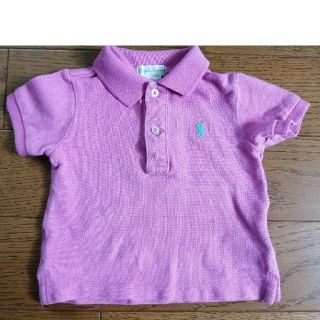 ラルフローレン(Ralph Lauren)のラルフ・ローレン　ポロシャツ　ピンク(シャツ/カットソー)