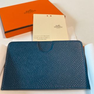 エルメス(Hermes)の【大幅値下げ】新品未使用 エルメス カードケース ポルクロール ヴォーエプソン(名刺入れ/定期入れ)