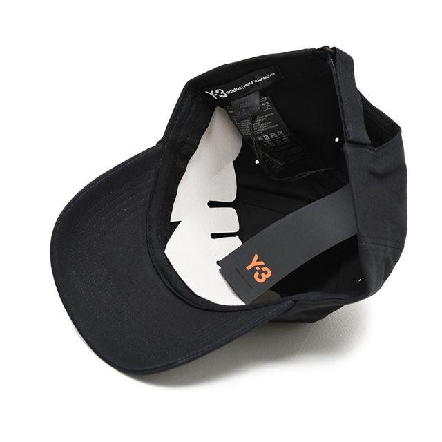 Y-3 ワイスリー ブラックキャップ LOGO CAP FQ6974