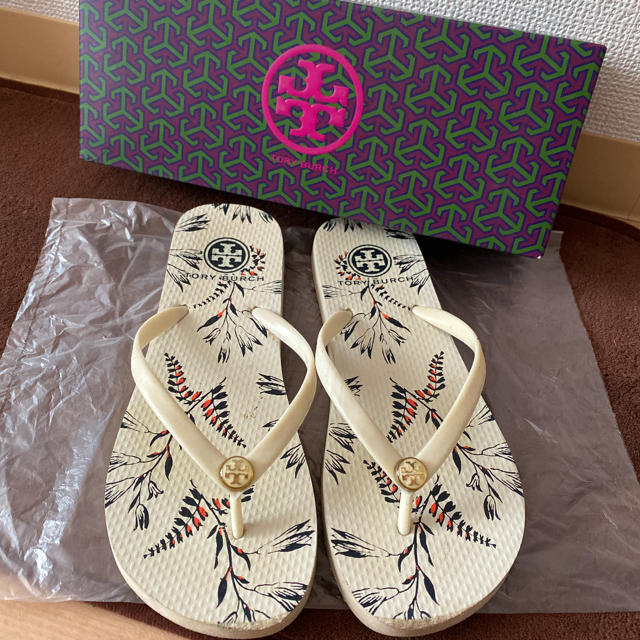 Tory Burch(トリーバーチ)のトリーバーチ　ビーサン　24センチ レディースの靴/シューズ(ビーチサンダル)の商品写真