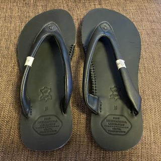 ヴィスヴィム(VISVIM)のvisvim LAMA SANDAL-FOLK BLACK M(サンダル)