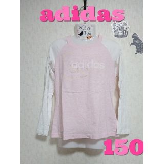 アディダス(adidas)の【150】 adidas Tシャツ ※古着(Tシャツ/カットソー)