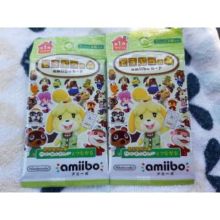 ニンテンドースイッチ(Nintendo Switch)の値下げ 新品未開封 1弾 amiiboカード どうぶつの森  あつ森 アミーボ(その他)