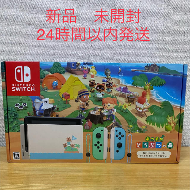 Nintendo Switch 本体 あつまれどうぶつの森同梱版 新品 - 家庭用