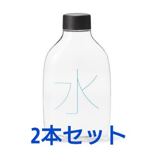 ムジルシリョウヒン(MUJI (無印良品))の無印良品 水 ボトル 2本セット(ボトル・ケース・携帯小物)