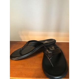 アイランドスリッパ(ISLAND SLIPPER)の値下げ❣️送料無料❣️アイランドスリッパレザー、新品未使用サイズUS9(サンダル)