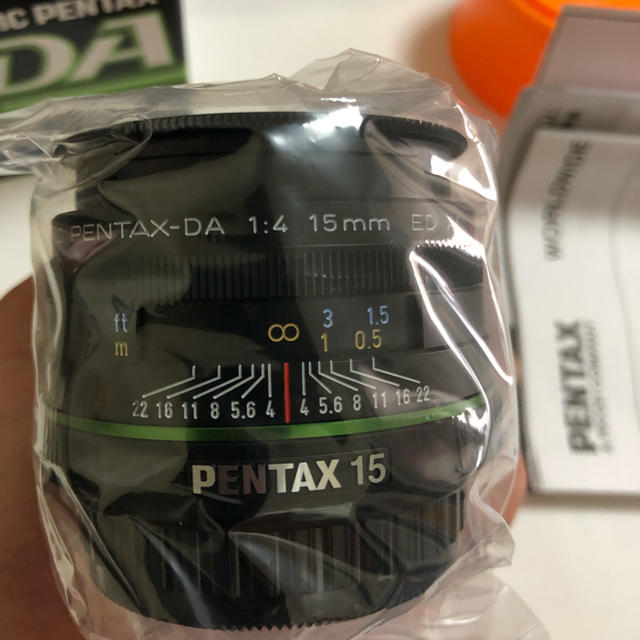 PENTAX リミテッドレンズ 超広角単焦点レンズ DA15mmF4ED
