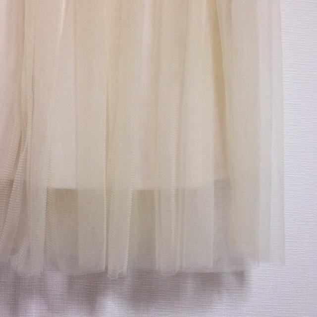 LOWRYS FARM(ローリーズファーム)のふわふわチュールスカート レディースのスカート(ひざ丈スカート)の商品写真