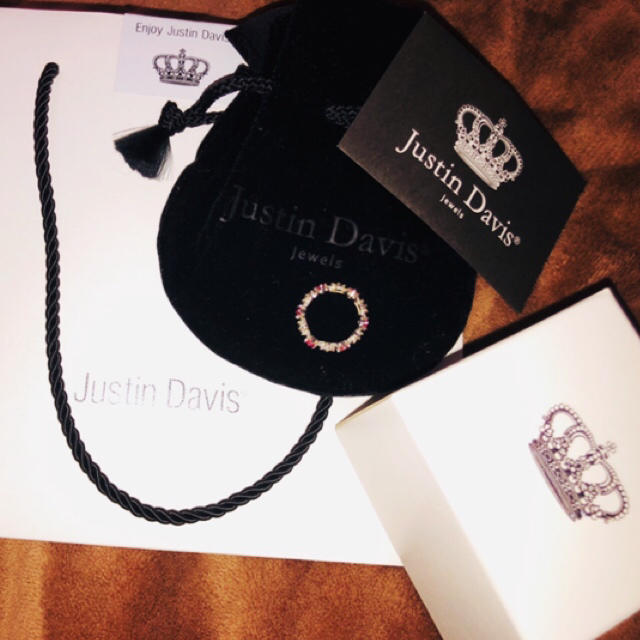 Justin Davis(ジャスティンデイビス)のJUSTIN DAVIS CHERISHw/STONE リング レディースのアクセサリー(リング(指輪))の商品写真