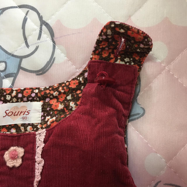 Souris(スーリー)のスーリー　チュニック　90 キッズ/ベビー/マタニティのキッズ服女の子用(90cm~)(Tシャツ/カットソー)の商品写真