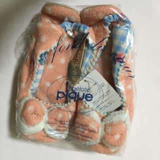 ジェラートピケ(gelato pique)の新品♥gelato pique ジェラートピケ リボン ルームシューズ スリッパ(スリッパ/ルームシューズ)