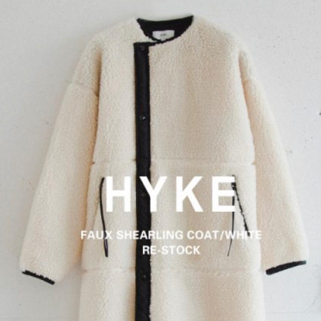 販売正本 【HYKE】ボアコート 2020 | www.chelecare.co.uk