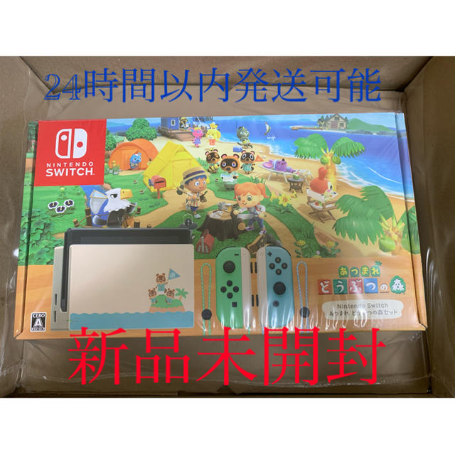 Nintendo Switch 同梱版 あつまれどうぶつの森 セット 新品 本体