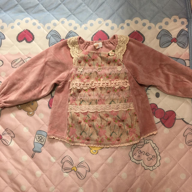 Souris(スーリー)のスーリー　カットソー　90 キッズ/ベビー/マタニティのキッズ服女の子用(90cm~)(Tシャツ/カットソー)の商品写真