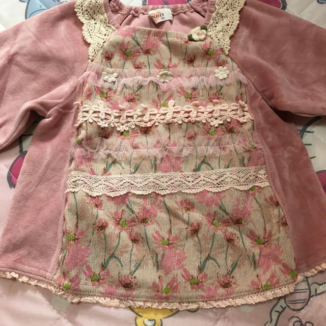 Souris(スーリー)のスーリー　カットソー　90 キッズ/ベビー/マタニティのキッズ服女の子用(90cm~)(Tシャツ/カットソー)の商品写真