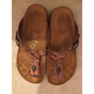 ビルケンシュトック(BIRKENSTOCK)のビルケンシュトック メンズ Gizef 希少柄(サンダル)