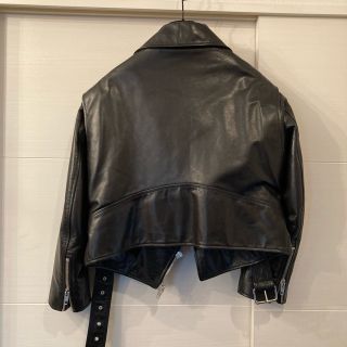 BALENCIAGA ほぼ未使用ライダースジャケット スウィングレザー