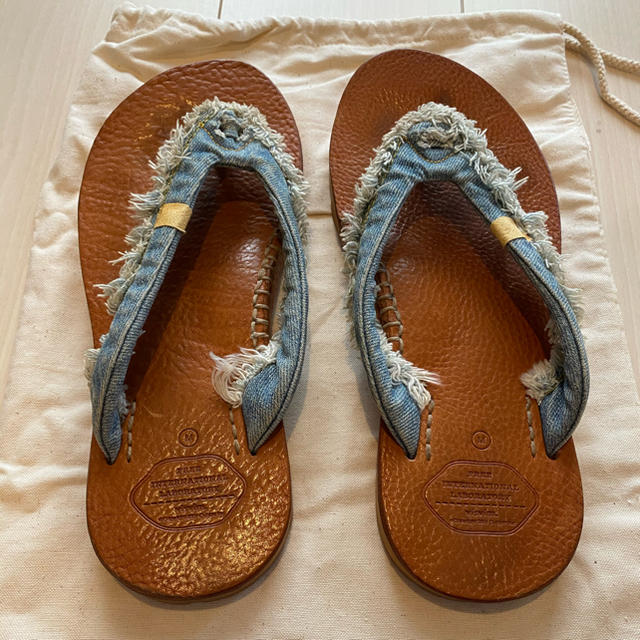 visvim LAMA SANDAL FOLK INDIGO Mサイズサンダル